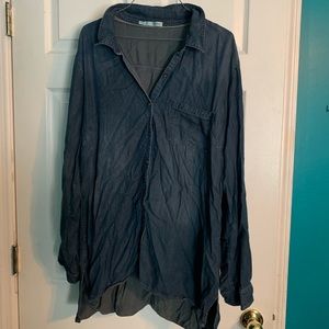 Denim style Maurice’s top